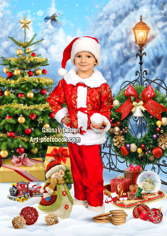 Костюм Маленький Санта Клаус (с фото)